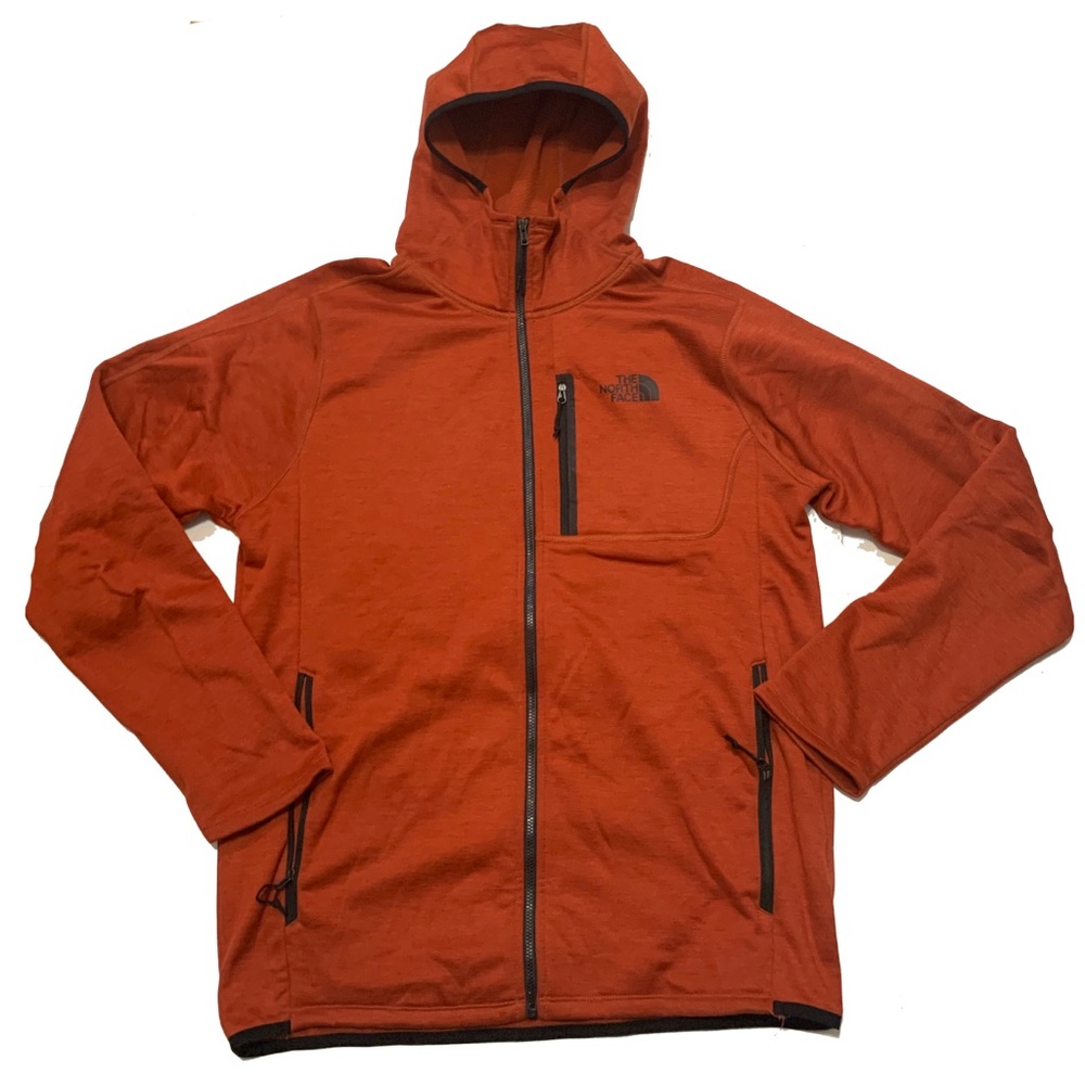 The North Face Burnt Orange Hooded Jacket